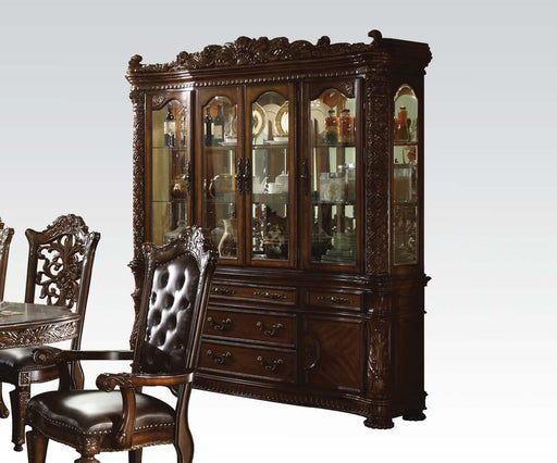 Acme Vendome Cherry Finish Buffet and Hutch 60006 - Premium China Hutch/Deck from ACME East - Just $5204.55! Shop now at Furniture Wholesale Plus  We are the best furniture store in Nashville, Hendersonville, Goodlettsville, Madison, Antioch, Mount Juliet, Lebanon, Gallatin, Springfield, Murfreesboro, Franklin, Brentwood