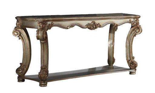 Acme Vendome Sofa Table in Gold Patina 83002 - Premium Sofa Table from ACME East - Just $828.75! Shop now at Furniture Wholesale Plus  We are the best furniture store in Nashville, Hendersonville, Goodlettsville, Madison, Antioch, Mount Juliet, Lebanon, Gallatin, Springfield, Murfreesboro, Franklin, Brentwood