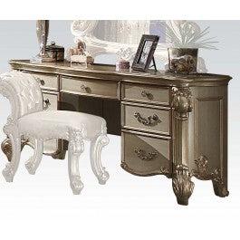 Acme Vendome Vanity Desk in Gold Patina 23007 - Premium Vanity from ACME East - Just $2601.30! Shop now at Furniture Wholesale Plus  We are the best furniture store in Nashville, Hendersonville, Goodlettsville, Madison, Antioch, Mount Juliet, Lebanon, Gallatin, Springfield, Murfreesboro, Franklin, Brentwood