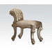 Acme Vendome Vanity Stool Gold Patina 23008 - Premium Stool from ACME East - Just $678.60! Shop now at Furniture Wholesale Plus  We are the best furniture store in Nashville, Hendersonville, Goodlettsville, Madison, Antioch, Mount Juliet, Lebanon, Gallatin, Springfield, Murfreesboro, Franklin, Brentwood