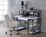 Amiel White & Black Desk - Premium Desk from ACME East - Just $319.80! Shop now at Furniture Wholesale Plus  We are the best furniture store in Nashville, Hendersonville, Goodlettsville, Madison, Antioch, Mount Juliet, Lebanon, Gallatin, Springfield, Murfreesboro, Franklin, Brentwood