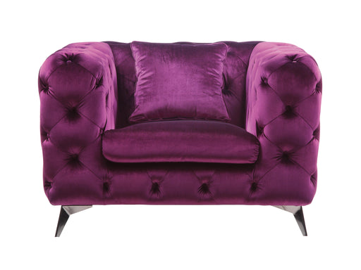 Atronia Purple Fabric Chair - Premium Chair from ACME East - Just $967.20! Shop now at Furniture Wholesale Plus  We are the best furniture store in Nashville, Hendersonville, Goodlettsville, Madison, Antioch, Mount Juliet, Lebanon, Gallatin, Springfield, Murfreesboro, Franklin, Brentwood