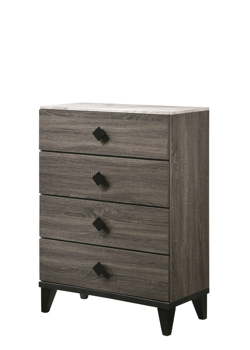 Avantika Faux Marble & Rustic Gray Oak Chest - Premium Chest from ACME East - Just $380.25! Shop now at Furniture Wholesale Plus  We are the best furniture store in Nashville, Hendersonville, Goodlettsville, Madison, Antioch, Mount Juliet, Lebanon, Gallatin, Springfield, Murfreesboro, Franklin, Brentwood