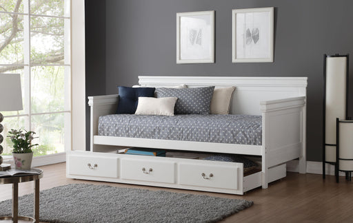 Bailee White Daybed (Twin Size) - Premium Daybed from ACME East - Just $534.30! Shop now at Furniture Wholesale Plus  We are the best furniture store in Nashville, Hendersonville, Goodlettsville, Madison, Antioch, Mount Juliet, Lebanon, Gallatin, Springfield, Murfreesboro, Franklin, Brentwood