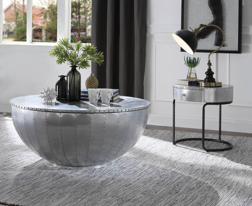 Brancaster Aluminum Coffee Table - Premium Coffee Table from ACME East - Just $1563.90! Shop now at Furniture Wholesale Plus  We are the best furniture store in Nashville, Hendersonville, Goodlettsville, Madison, Antioch, Mount Juliet, Lebanon, Gallatin, Springfield, Murfreesboro, Franklin, Brentwood