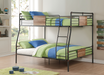 Brantley Sandy Black & Dark Bronze Hand-Brushed Full XL/Queen Bunk Bed - Premium Bunk Bed from ACME East - Just $858! Shop now at Furniture Wholesale Plus  We are the best furniture store in Nashville, Hendersonville, Goodlettsville, Madison, Antioch, Mount Juliet, Lebanon, Gallatin, Springfield, Murfreesboro, Franklin, Brentwood