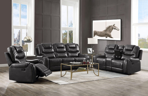 Braylon Magnetite PU Sofa (Motion) - Premium Sofa from ACME East - Just $1755! Shop now at Furniture Wholesale Plus  We are the best furniture store in Nashville, Hendersonville, Goodlettsville, Madison, Antioch, Mount Juliet, Lebanon, Gallatin, Springfield, Murfreesboro, Franklin, Brentwood