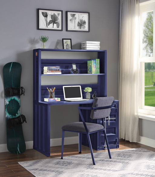 Cargo Blue Desk & Hutch - Premium Desk from ACME East - Just $739.05! Shop now at Furniture Wholesale Plus  We are the best furniture store in Nashville, Hendersonville, Goodlettsville, Madison, Antioch, Mount Juliet, Lebanon, Gallatin, Springfield, Murfreesboro, Franklin, Brentwood