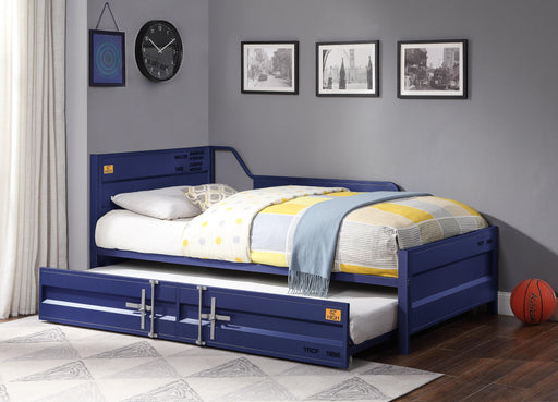 Cargo Blue Daybed & Trundle (Twin Size) - Premium Daybed w/ Trundle from ACME East - Just $551.85! Shop now at Furniture Wholesale Plus  We are the best furniture store in Nashville, Hendersonville, Goodlettsville, Madison, Antioch, Mount Juliet, Lebanon, Gallatin, Springfield, Murfreesboro, Franklin, Brentwood