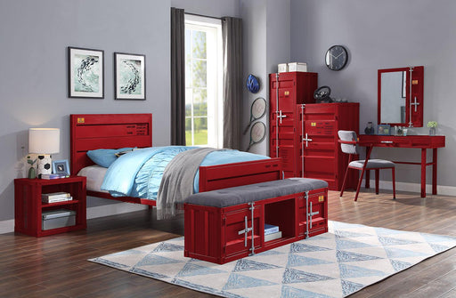 Cargo Red Twin Bed - Premium Bed from ACME East - Just $401.70! Shop now at Furniture Wholesale Plus  We are the best furniture store in Nashville, Hendersonville, Goodlettsville, Madison, Antioch, Mount Juliet, Lebanon, Gallatin, Springfield, Murfreesboro, Franklin, Brentwood