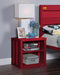 Cargo Red Nightstand (USB) - Premium Nightstand from ACME East - Just $271.05! Shop now at Furniture Wholesale Plus  We are the best furniture store in Nashville, Hendersonville, Goodlettsville, Madison, Antioch, Mount Juliet, Lebanon, Gallatin, Springfield, Murfreesboro, Franklin, Brentwood