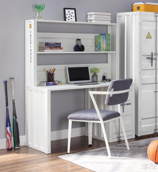 Cargo White Desk & Hutch - Premium Desk from ACME East - Just $694.20! Shop now at Furniture Wholesale Plus  We are the best furniture store in Nashville, Hendersonville, Goodlettsville, Madison, Antioch, Mount Juliet, Lebanon, Gallatin, Springfield, Murfreesboro, Franklin, Brentwood