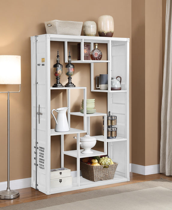 Cargo White Shelf Rack / Book Shelf - Premium Bookcase from ACME East - Just $647.40! Shop now at Furniture Wholesale Plus  We are the best furniture store in Nashville, Hendersonville, Goodlettsville, Madison, Antioch, Mount Juliet, Lebanon, Gallatin, Springfield, Murfreesboro, Franklin, Brentwood