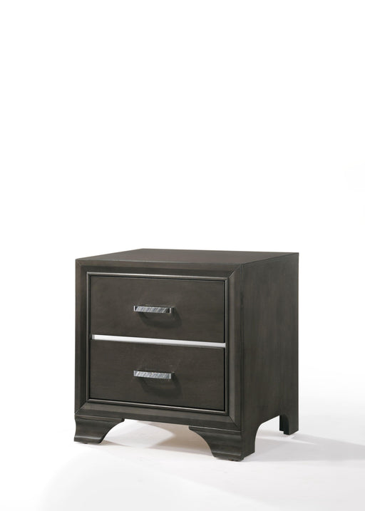 Carine II Gray Nightstand - Premium Nightstand from ACME East - Just $224.25! Shop now at Furniture Wholesale Plus  We are the best furniture store in Nashville, Hendersonville, Goodlettsville, Madison, Antioch, Mount Juliet, Lebanon, Gallatin, Springfield, Murfreesboro, Franklin, Brentwood