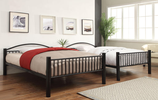 Cayelynn Black Bunk Bed (Full/Full) - Premium Bunk Bed from ACME East - Just $760.50! Shop now at Furniture Wholesale Plus  We are the best furniture store in Nashville, Hendersonville, Goodlettsville, Madison, Antioch, Mount Juliet, Lebanon, Gallatin, Springfield, Murfreesboro, Franklin, Brentwood