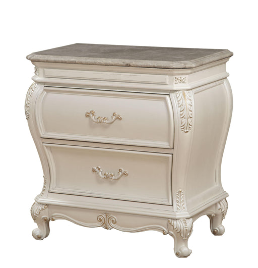 Chantelle Pearl White Nightstand - Premium Nightstand from ACME East - Just $959.40! Shop now at Furniture Wholesale Plus  We are the best furniture store in Nashville, Hendersonville, Goodlettsville, Madison, Antioch, Mount Juliet, Lebanon, Gallatin, Springfield, Murfreesboro, Franklin, Brentwood