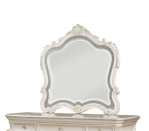 Chantelle Pearl White Mirror - Premium Mirror from ACME East - Just $625.95! Shop now at Furniture Wholesale Plus  We are the best furniture store in Nashville, Hendersonville, Goodlettsville, Madison, Antioch, Mount Juliet, Lebanon, Gallatin, Springfield, Murfreesboro, Franklin, Brentwood