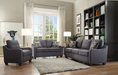 Cleavon II Gray Linen Sofa w/2 Pillows - Premium Sofa from ACME East - Just $711.75! Shop now at Furniture Wholesale Plus  We are the best furniture store in Nashville, Hendersonville, Goodlettsville, Madison, Antioch, Mount Juliet, Lebanon, Gallatin, Springfield, Murfreesboro, Franklin, Brentwood