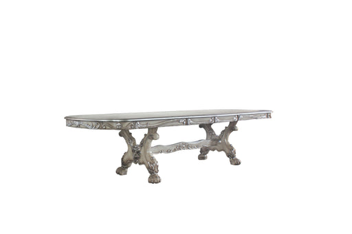 Dresden Vintage Bone White Dining Table (108"L) - Premium Dining Table from ACME East - Just $2209.35! Shop now at Furniture Wholesale Plus  We are the best furniture store in Nashville, Hendersonville, Goodlettsville, Madison, Antioch, Mount Juliet, Lebanon, Gallatin, Springfield, Murfreesboro, Franklin, Brentwood