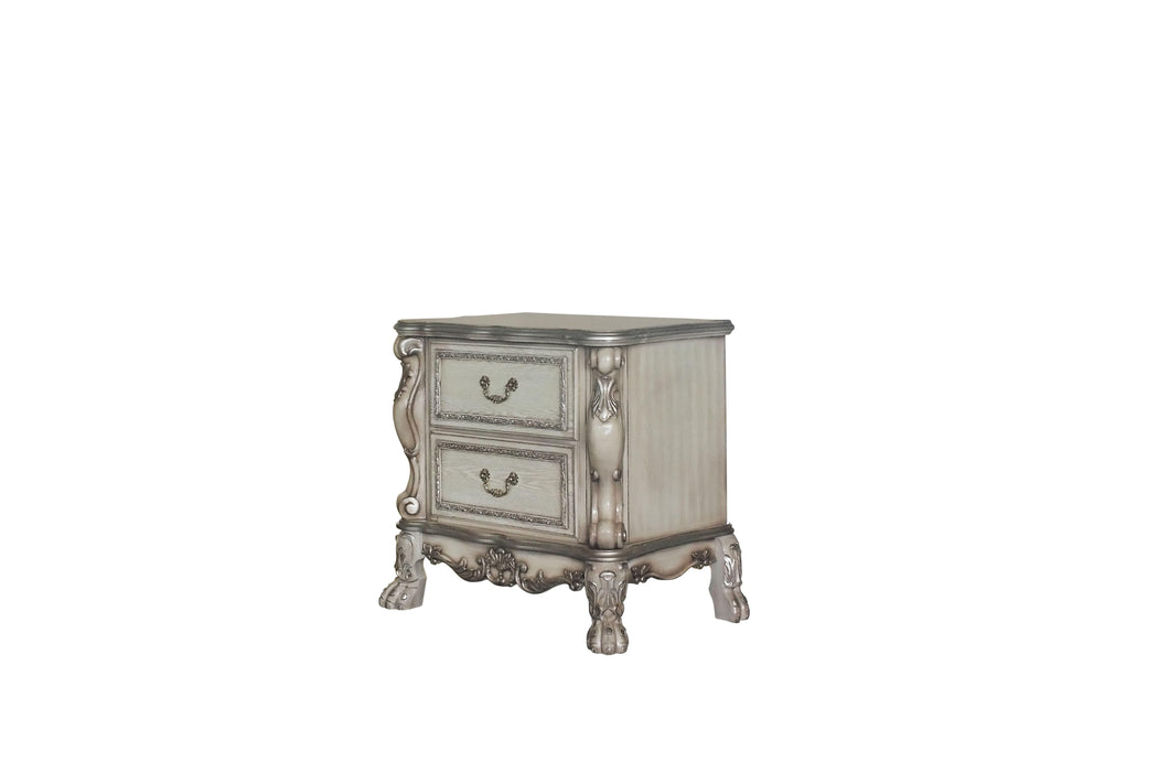 Dresden Vintage Bone White Nightstand - Premium Nightstand from ACME East - Just $676.65! Shop now at Furniture Wholesale Plus  We are the best furniture store in Nashville, Hendersonville, Goodlettsville, Madison, Antioch, Mount Juliet, Lebanon, Gallatin, Springfield, Murfreesboro, Franklin, Brentwood