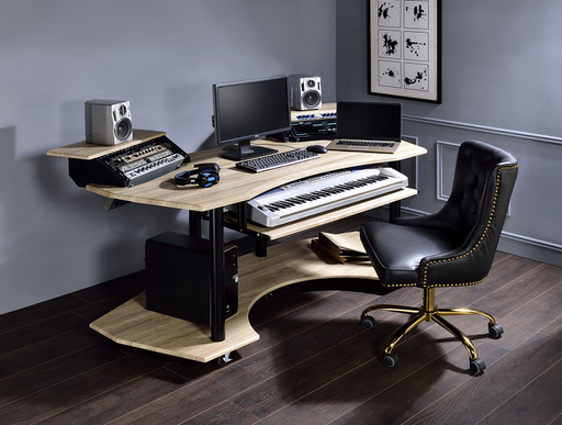 Eleazar Natural Oak Computer Desk - Premium Desk from ACME East - Just $836.55! Shop now at Furniture Wholesale Plus  We are the best furniture store in Nashville, Hendersonville, Goodlettsville, Madison, Antioch, Mount Juliet, Lebanon, Gallatin, Springfield, Murfreesboro, Franklin, Brentwood