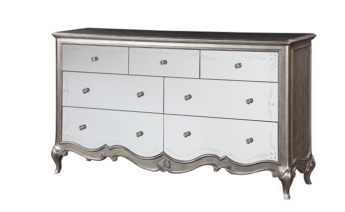 Esteban Antique Champagne Dresser (Jewelry Box) - Premium Dresser from ACME East - Just $1201.20! Shop now at Furniture Wholesale Plus  We are the best furniture store in Nashville, Hendersonville, Goodlettsville, Madison, Antioch, Mount Juliet, Lebanon, Gallatin, Springfield, Murfreesboro, Franklin, Brentwood