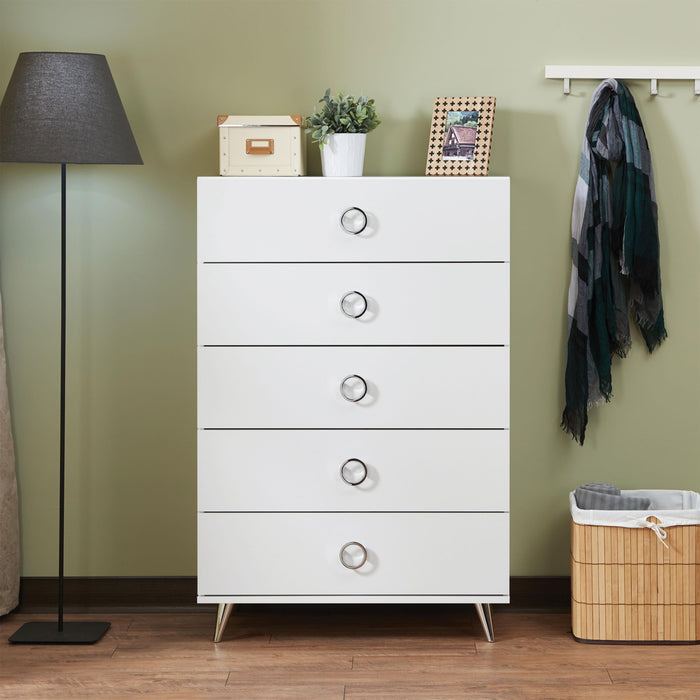 Elms White Chest - Premium Chest from ACME East - Just $290.55! Shop now at Furniture Wholesale Plus  We are the best furniture store in Nashville, Hendersonville, Goodlettsville, Madison, Antioch, Mount Juliet, Lebanon, Gallatin, Springfield, Murfreesboro, Franklin, Brentwood