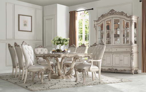 Gorsedd Antique White Dining Table - Premium Dining Table from ACME East - Just $1946.10! Shop now at Furniture Wholesale Plus  We are the best furniture store in Nashville, Hendersonville, Goodlettsville, Madison, Antioch, Mount Juliet, Lebanon, Gallatin, Springfield, Murfreesboro, Franklin, Brentwood