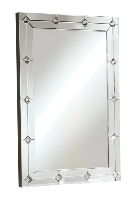 Hessa Mirrored & Faux Rhinestones Wall Decor - Premium Wall DÔøΩÔøΩÔøΩÔøΩÔøΩÔøΩcor from ACME East - Just $274.95! Shop now at Furniture Wholesale Plus  We are the best furniture store in Nashville, Hendersonville, Goodlettsville, Madison, Antioch, Mount Juliet, Lebanon, Gallatin, Springfield, Murfreesboro, Franklin, Brentwood