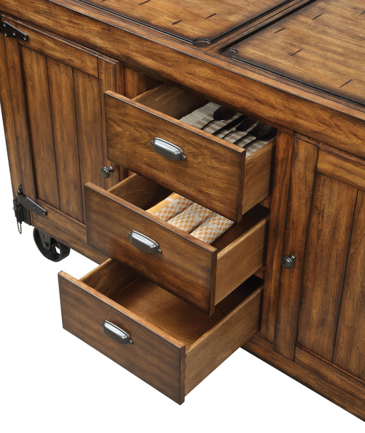 Kabili Antique Tobacco Kitchen Cart - Premium Kitchen Cart from ACME East - Just $1836.90! Shop now at Furniture Wholesale Plus  We are the best furniture store in Nashville, Hendersonville, Goodlettsville, Madison, Antioch, Mount Juliet, Lebanon, Gallatin, Springfield, Murfreesboro, Franklin, Brentwood