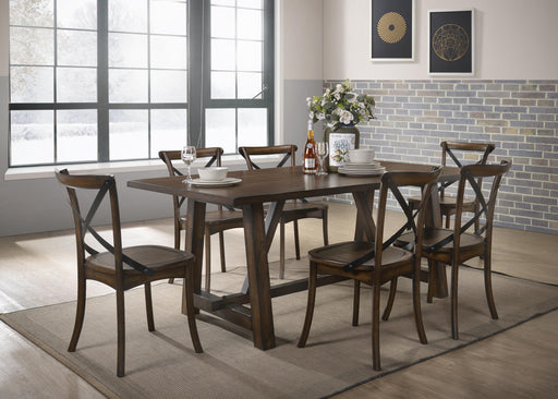 Kaelyn Dark Oak Dining Table - Premium Dining Table from ACME East - Just $477.75! Shop now at Furniture Wholesale Plus  We are the best furniture store in Nashville, Hendersonville, Goodlettsville, Madison, Antioch, Mount Juliet, Lebanon, Gallatin, Springfield, Murfreesboro, Franklin, Brentwood