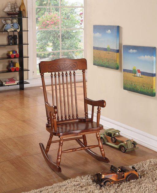 Kloris Tobacco Youth Rocking Chair - Premium Chair from ACME East - Just $132.60! Shop now at Furniture Wholesale Plus  We are the best furniture store in Nashville, Hendersonville, Goodlettsville, Madison, Antioch, Mount Juliet, Lebanon, Gallatin, Springfield, Murfreesboro, Franklin, Brentwood