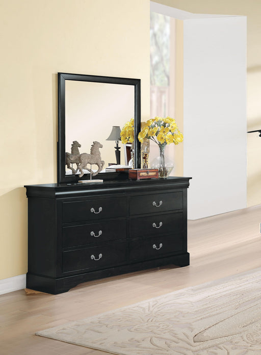 Louis Philippe III Black Mirror - Premium Mirror from ACME East - Just $91.65! Shop now at Furniture Wholesale Plus  We are the best furniture store in Nashville, Hendersonville, Goodlettsville, Madison, Antioch, Mount Juliet, Lebanon, Gallatin, Springfield, Murfreesboro, Franklin, Brentwood