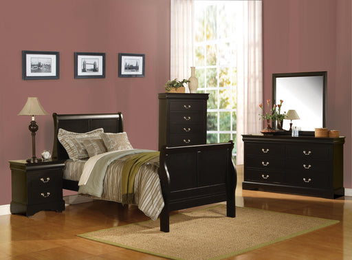 Louis Philippe III Black Full Bed - Premium Bed from ACME East - Just $421.20! Shop now at Furniture Wholesale Plus  We are the best furniture store in Nashville, Hendersonville, Goodlettsville, Madison, Antioch, Mount Juliet, Lebanon, Gallatin, Springfield, Murfreesboro, Franklin, Brentwood