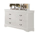 Louis Philippe White Dresser - Premium Dresser from ACME East - Just $575.25! Shop now at Furniture Wholesale Plus  We are the best furniture store in Nashville, Hendersonville, Goodlettsville, Madison, Antioch, Mount Juliet, Lebanon, Gallatin, Springfield, Murfreesboro, Franklin, Brentwood