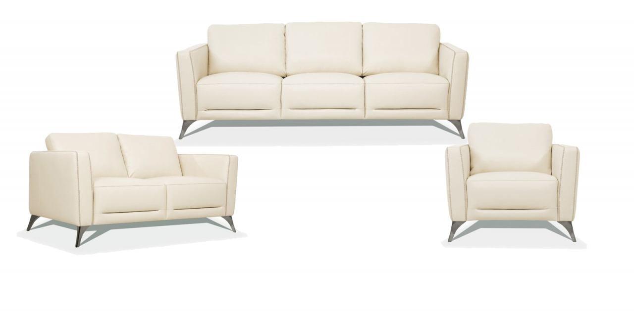 Malaga Cream Leather Sofa - Premium Living Room Set from ACME East - Just $5986.50! Shop now at Furniture Wholesale Plus  We are the best furniture store in Nashville, Hendersonville, Goodlettsville, Madison, Antioch, Mount Juliet, Lebanon, Gallatin, Springfield, Murfreesboro, Franklin, Brentwood