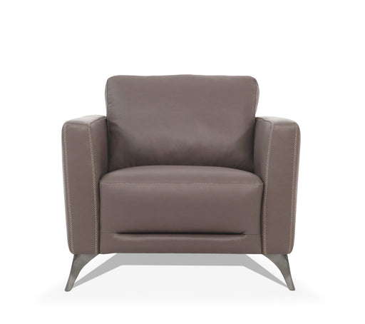 Malaga Taupe Leather Chair - Premium Chair from ACME East - Just $1546.35! Shop now at Furniture Wholesale Plus  We are the best furniture store in Nashville, Hendersonville, Goodlettsville, Madison, Antioch, Mount Juliet, Lebanon, Gallatin, Springfield, Murfreesboro, Franklin, Brentwood