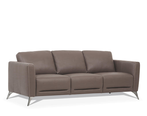 Malaga Taupe Leather Sofa - Premium Sofa from ACME East - Just $2377.05! Shop now at Furniture Wholesale Plus  We are the best furniture store in Nashville, Hendersonville, Goodlettsville, Madison, Antioch, Mount Juliet, Lebanon, Gallatin, Springfield, Murfreesboro, Franklin, Brentwood