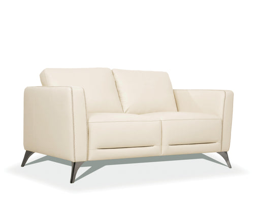 Malaga Cream Leather Loveseat - Premium Loveseat from ACME East - Just $2063.10! Shop now at Furniture Wholesale Plus  We are the best furniture store in Nashville, Hendersonville, Goodlettsville, Madison, Antioch, Mount Juliet, Lebanon, Gallatin, Springfield, Murfreesboro, Franklin, Brentwood