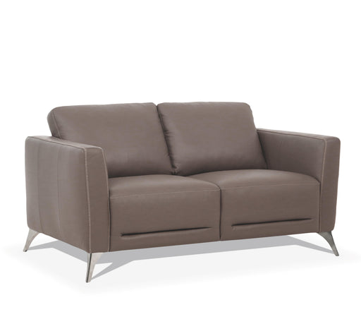 Malaga Taupe Leather Loveseat - Premium Loveseat from ACME East - Just $2063.10! Shop now at Furniture Wholesale Plus  We are the best furniture store in Nashville, Hendersonville, Goodlettsville, Madison, Antioch, Mount Juliet, Lebanon, Gallatin, Springfield, Murfreesboro, Franklin, Brentwood