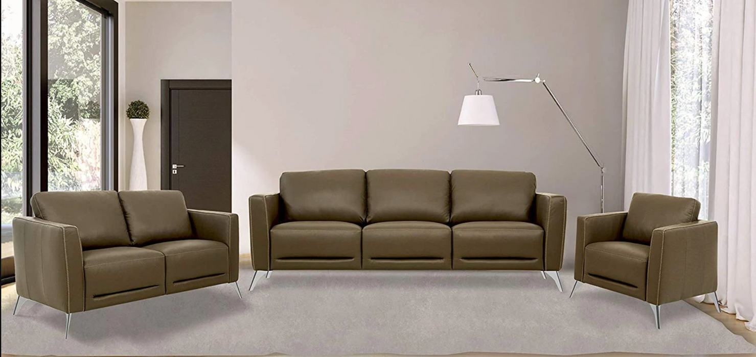 Malaga Taupe Leather Sofa - Premium Living Room Set from ACME East - Just $5986.50! Shop now at Furniture Wholesale Plus  We are the best furniture store in Nashville, Hendersonville, Goodlettsville, Madison, Antioch, Mount Juliet, Lebanon, Gallatin, Springfield, Murfreesboro, Franklin, Brentwood