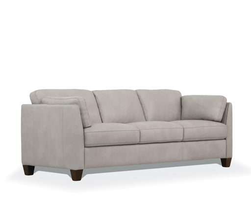 Matias Dusty White Leather Sofa - Premium Sofa from ACME East - Just $2761.20! Shop now at Furniture Wholesale Plus  We are the best furniture store in Nashville, Hendersonville, Goodlettsville, Madison, Antioch, Mount Juliet, Lebanon, Gallatin, Springfield, Murfreesboro, Franklin, Brentwood