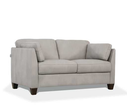 Matias Dusty White Leather Loveseat - Premium Loveseat from ACME East - Just $2351.70! Shop now at Furniture Wholesale Plus  We are the best furniture store in Nashville, Hendersonville, Goodlettsville, Madison, Antioch, Mount Juliet, Lebanon, Gallatin, Springfield, Murfreesboro, Franklin, Brentwood