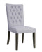 Merel Gray Linen & Gray Oak Side Chair - Premium Dining Chair from ACME East - Just $397.80! Shop now at Furniture Wholesale Plus  We are the best furniture store in Nashville, Hendersonville, Goodlettsville, Madison, Antioch, Mount Juliet, Lebanon, Gallatin, Springfield, Murfreesboro, Franklin, Brentwood