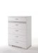 Naima II White High Gloss Chest - Premium Chest from ACME East - Just $934.05! Shop now at Furniture Wholesale Plus  We are the best furniture store in Nashville, Hendersonville, Goodlettsville, Madison, Antioch, Mount Juliet, Lebanon, Gallatin, Springfield, Murfreesboro, Franklin, Brentwood