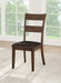 Nabirye PU & Dark Oak Side Chair - Premium Dining Chair from ACME East - Just $234! Shop now at Furniture Wholesale Plus  We are the best furniture store in Nashville, Hendersonville, Goodlettsville, Madison, Antioch, Mount Juliet, Lebanon, Gallatin, Springfield, Murfreesboro, Franklin, Brentwood