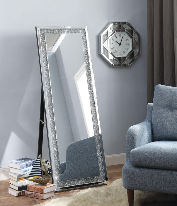 Noralie Mirrored & Faux Diamonds Accent Mirror (Floor) - Premium Mirror from ACME East - Just $401.70! Shop now at Furniture Wholesale Plus  We are the best furniture store in Nashville, Hendersonville, Goodlettsville, Madison, Antioch, Mount Juliet, Lebanon, Gallatin, Springfield, Murfreesboro, Franklin, Brentwood