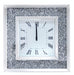 Noralie Mirrored & Faux Diamonds Wall Clock - Premium Wall Clock from ACME East - Just $134.55! Shop now at Furniture Wholesale Plus  We are the best furniture store in Nashville, Hendersonville, Goodlettsville, Madison, Antioch, Mount Juliet, Lebanon, Gallatin, Springfield, Murfreesboro, Franklin, Brentwood