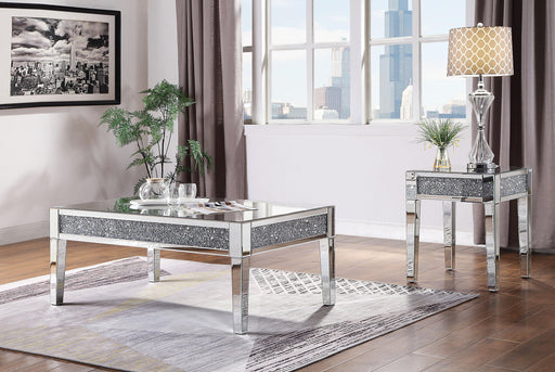 Noralie Mirrored & Faux Diamonds Coffee Table - Premium Coffee Table from ACME East - Just $670.80! Shop now at Furniture Wholesale Plus  We are the best furniture store in Nashville, Hendersonville, Goodlettsville, Madison, Antioch, Mount Juliet, Lebanon, Gallatin, Springfield, Murfreesboro, Franklin, Brentwood