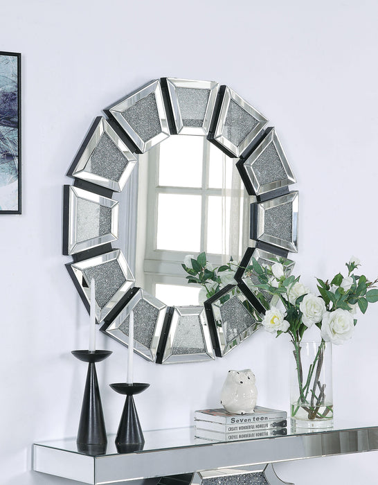 Nowles Mirrored & Faux Stones Wall Decor - Premium Wall DÔøΩÔøΩÔøΩÔøΩÔøΩÔøΩcor from ACME East - Just $425.10! Shop now at Furniture Wholesale Plus  We are the best furniture store in Nashville, Hendersonville, Goodlettsville, Madison, Antioch, Mount Juliet, Lebanon, Gallatin, Springfield, Murfreesboro, Franklin, Brentwood